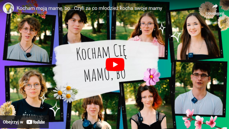 Kocham moją mamę, bo… Czyli za co młodzież kocha swoje mamy