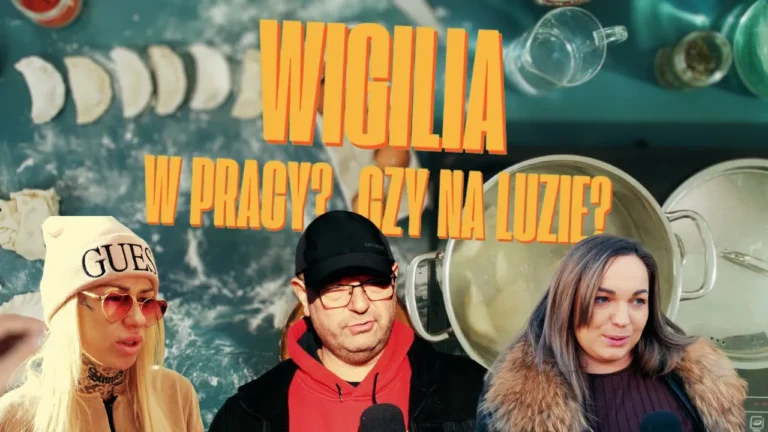 Wigilia w pracy? Czy na luzie? Sonda uliczna
