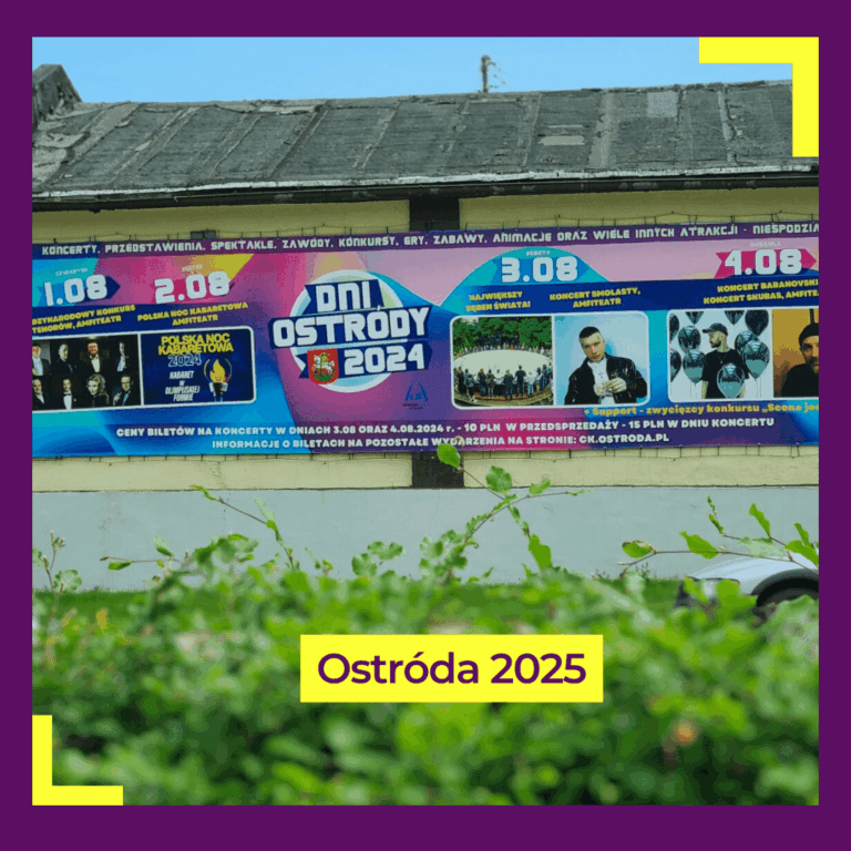 W Ostródzie nic się nie dzieje… ale tylko według kalendarza