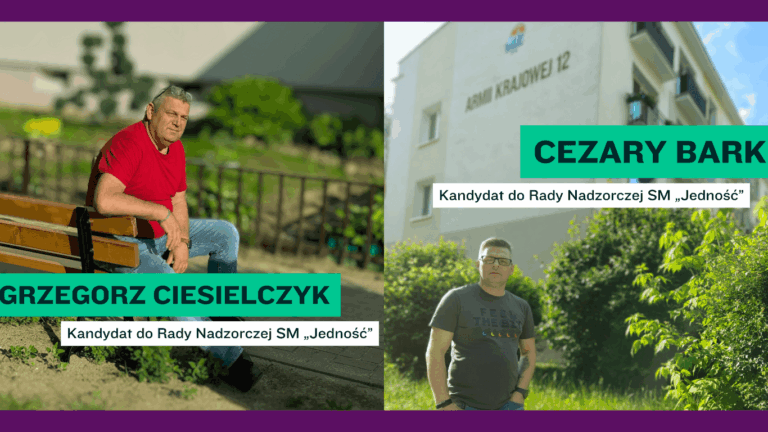 Dwa spojrzenia, jeden cel. Wybory do Rady Nadzorczej Spółdzielni „Jedność”