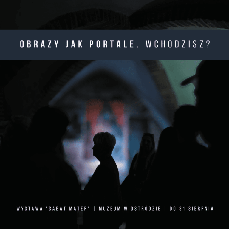 Obrazy jak portale. Wchodzisz? Wystawa Arkadiusza Danovskiego